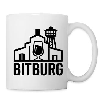 Bitburg - Tasse - Weiß - Rechts