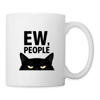 EW, People Katzenblick - Tasse - Weiß - Rechts