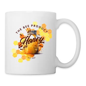 Honey Dream Bee Motif - Mug - white - Right