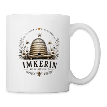 Imkerin aus Leidenschaft - Tasse - Weiß - Rechts