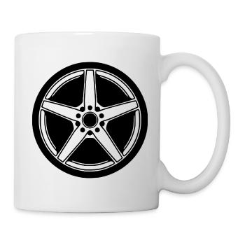 Bord - Mug blanc - blanc - Droite