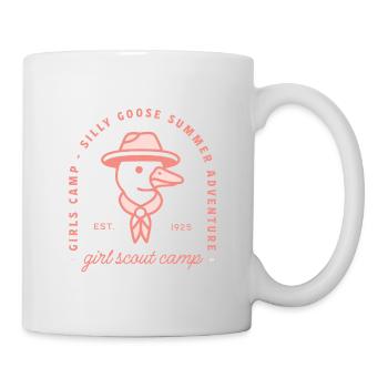 Girl Scout Sommercamp pink - Tasse - Weiß - Rechts