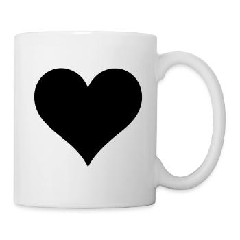 Heart - Mug - white - Right