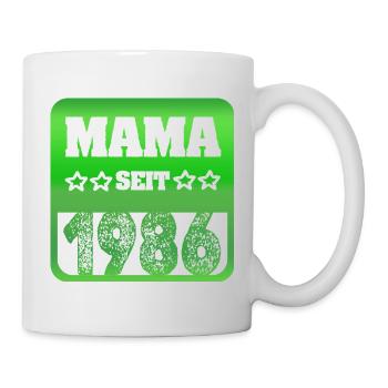 1986 - Tasse - Weiß - Rechts