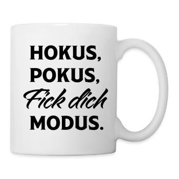 Hocus Pocus Fuck You Mode Saying - Mug - white - Right