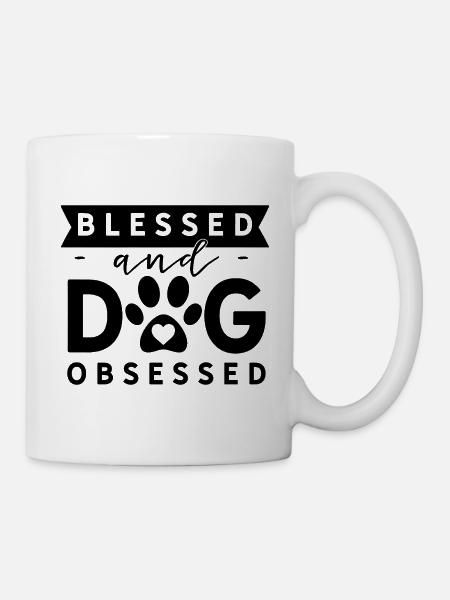 Dog Obsessed - Mug - white