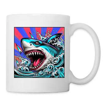 Shark - Mug - white - Right