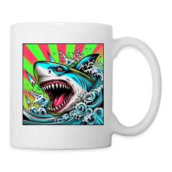 Shark - Mug - white - Right