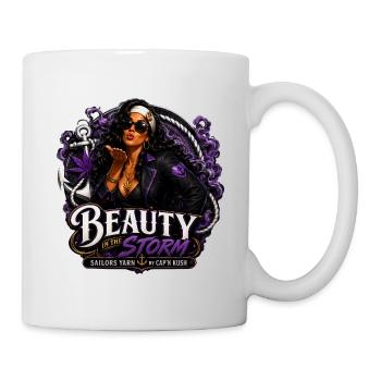 Madame Haze Kiss | Histoire du marin par Cap’n Kush - Mug blanc - blanc - Droite