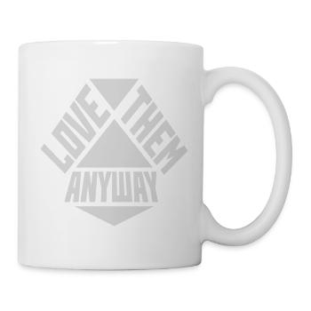 Love Them Anyway Inspirational Unconditional Love - Mug - white - Right