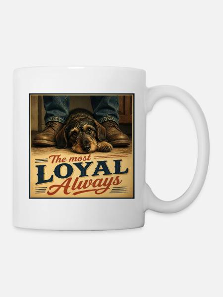 The most loyal. Always. Dog - Mug - white