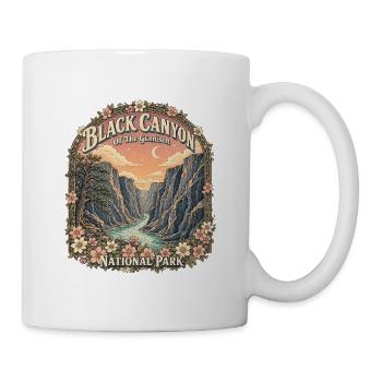 Black Canyon of the Gunnison USA Colorado Wandern  - Tasse - Weiß - Rechts