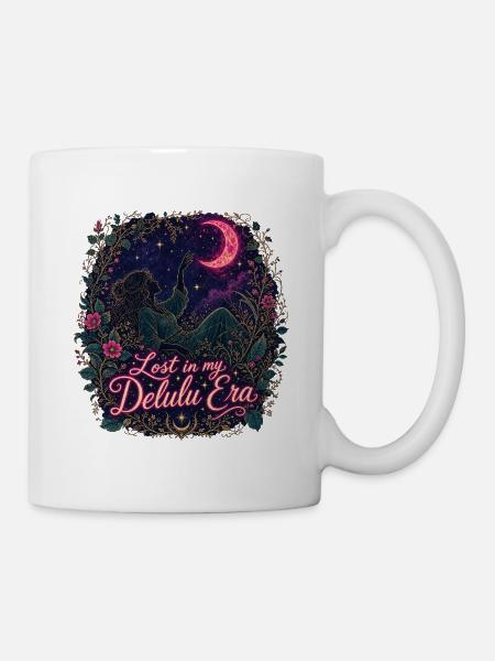 Verloren in meiner Delulu-Ära - Tasse - Weiß