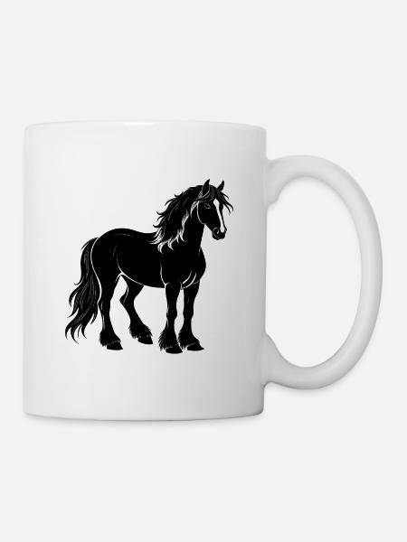 Shire Horse - Tasse - Weiß