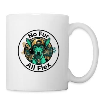 Chien Urbain No Fur All Flex - Mug blanc - blanc - Droite