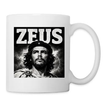 Zeus Che Noir & Blanc - Mug blanc - blanc - Droite