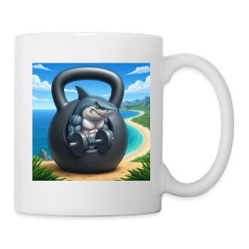 Collection de dessins animés GIDAGI Fitness - Mug blanc - blanc - Droite