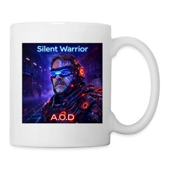Guerrier Silencieux - Mug blanc - blanc - Droite