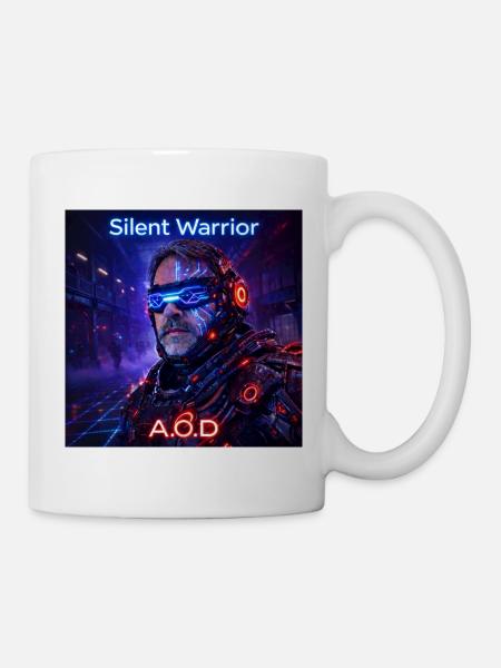 Silent Warrior - Tasse - Weiß