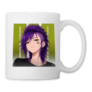 Lila Punk | 161 | AfA | Antifaschiste Aktion - Tasse - Weiß - Rechts
