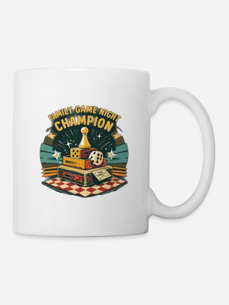 Family Game Night Champion - Mug - white