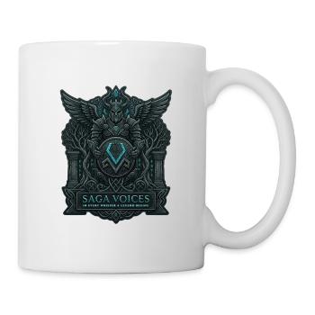 Voix de la Saga - Mug blanc - blanc - Droite