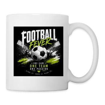 Football Fever: Team Spirit & Passion - Mug - white - Right