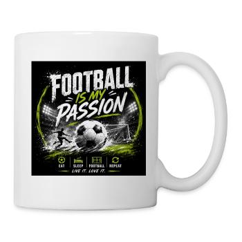 Football My passion - Mug - white - Right