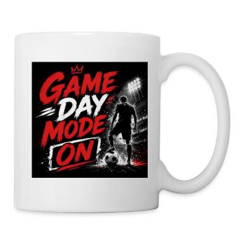 Mode Jour de Match Actif - Mug blanc - blanc - Droite