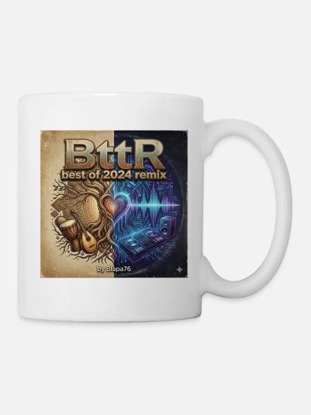 Pochette CD de BttR - Mug blanc - blanc