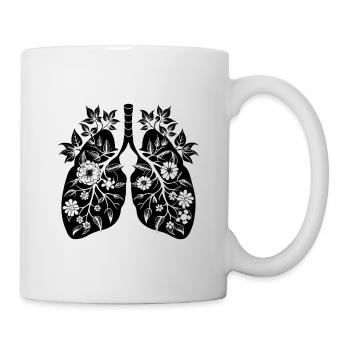 Floral Lungs - Mug - white - Right