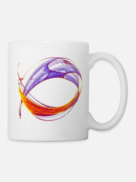 Quand le chaos a appris à rêver - Mug blanc - blanc