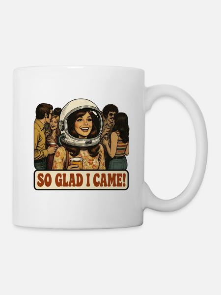 Introvertiertes Mädchen Isolationshelm Soziale Angst - Tasse - Weiß