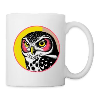 Colorful Owl - Mug - white - Right
