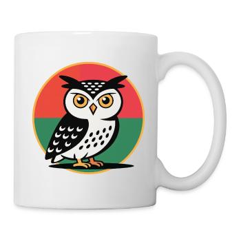 Owl Pop Art - Mug - white - Right