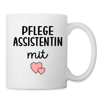 Pflegeassistentin Pflegefachassistenz - Tasse - Weiß - Rechts