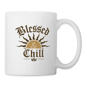 Lever de soleil tranquille - Mug blanc - blanc - Droite