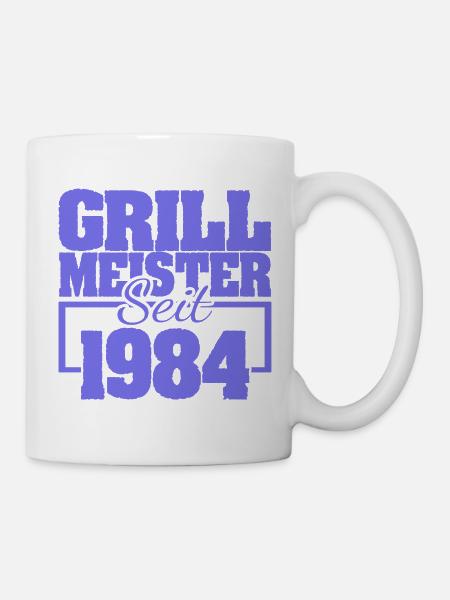 Grillbesteck 1984 - Tasse - Weiß
