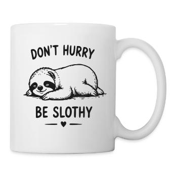 Thème du paresseux du rêve paresseux - Mug blanc - blanc - Droite