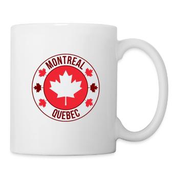 Montreal Quebec Maple Crest - Mug - white - Right