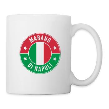 Marano di Napoli Round Emblem - Mug - white - Right