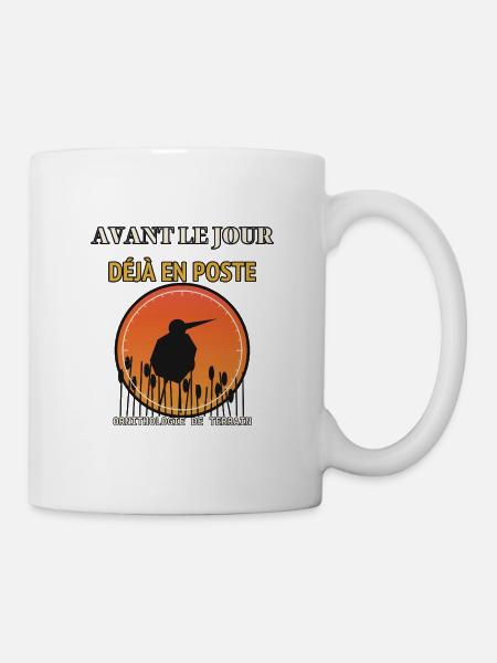 Ornithologie de Terrain Crépuscule - Mug blanc - blanc