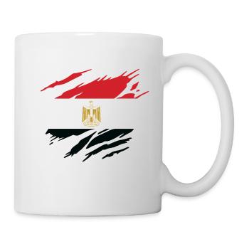 Egypt Egyptian Flag - Mug - white - Right