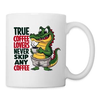 Coffee Crocodile True Coffee Lovers - Mug - white - Right