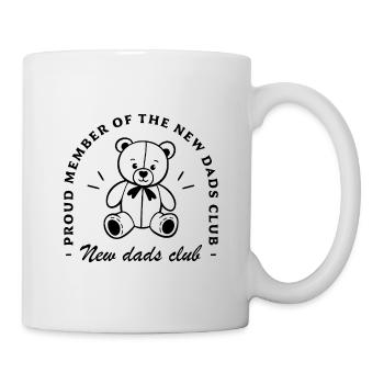 Le club du nouveau papa : première fête des pères - Mug blanc - blanc - Droite