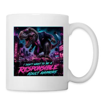 Not a Responsible Adult Meme - Mug - white - Right