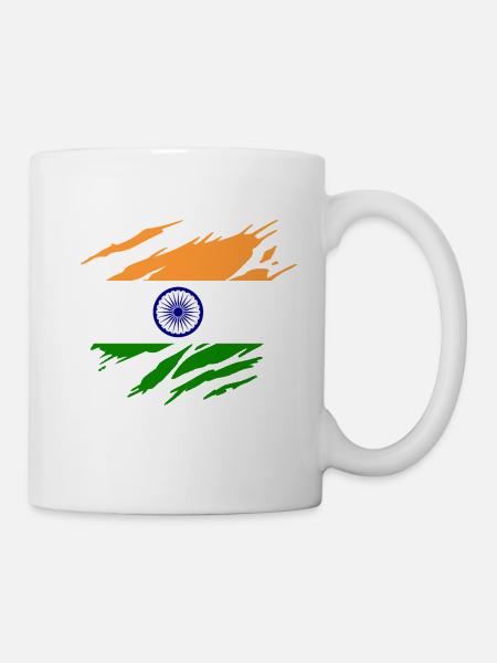 India Indian Flag Indian - Mug - white