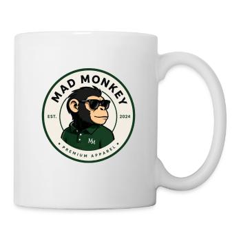 Mad Monkey Monkey Green Polo - Mug - white - Right
