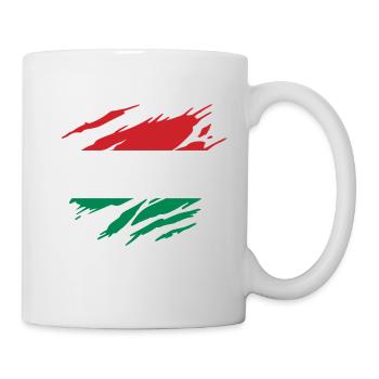Hungary Hungarian Flag Hungarian - Mug - white - Right