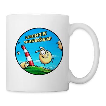 leichte_Windböen - Tasse - Weiß - Rechts